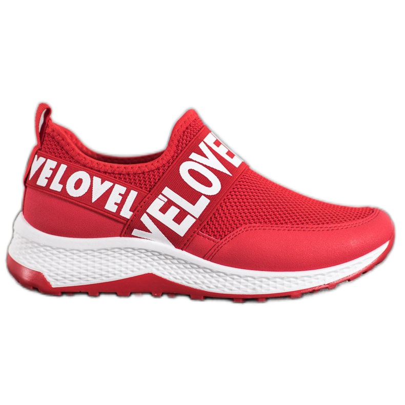 Weide Red Slipony Love roșu Weide Red Slipony Love roșu