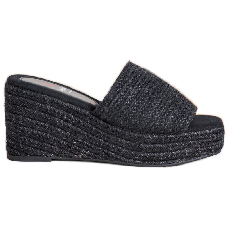 Kylie Papuci pană la modă negru
