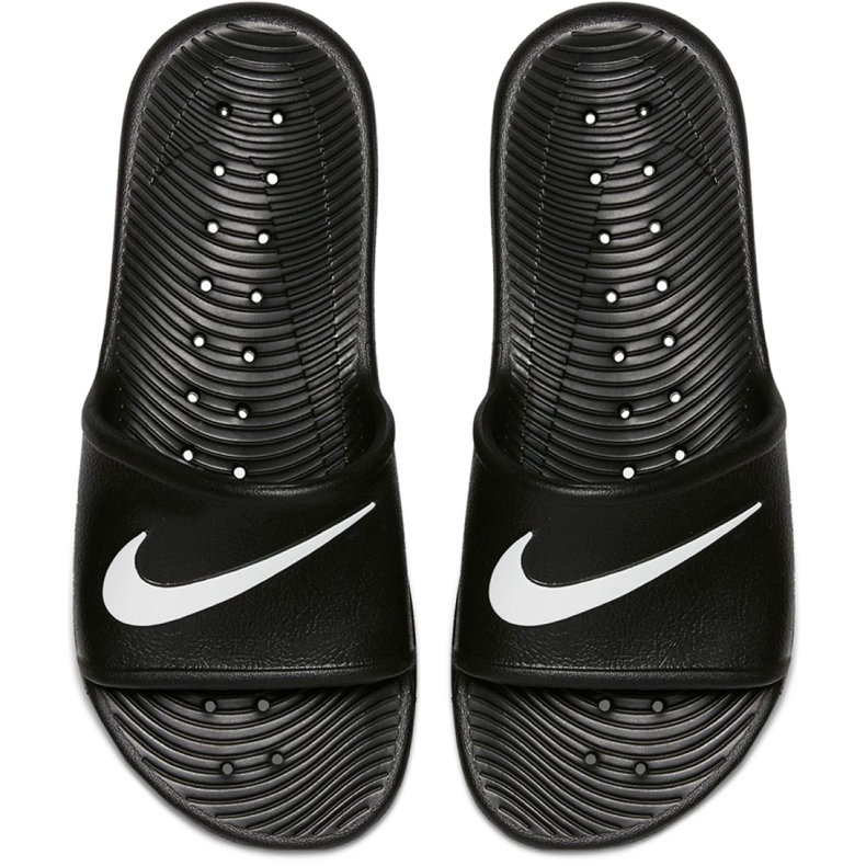 Sandală de duș Nike Kawa M 832655-001 diapozitive alb negru