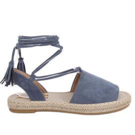 Espadrile de damă albastre BB25 Albastru
