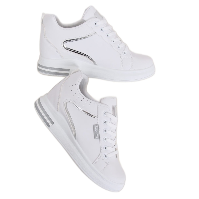 Adidași albi de culoare albă NB337