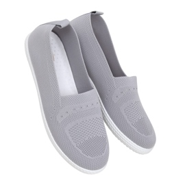 Adidași gri pentru femei gri ZK097 Grigio