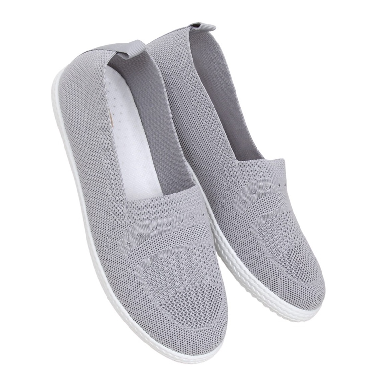 Adidași gri pentru femei gri ZK097 Grigio
