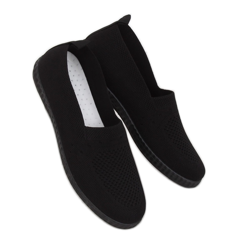 Adidași negri pentru femei ZK116 Nero negru