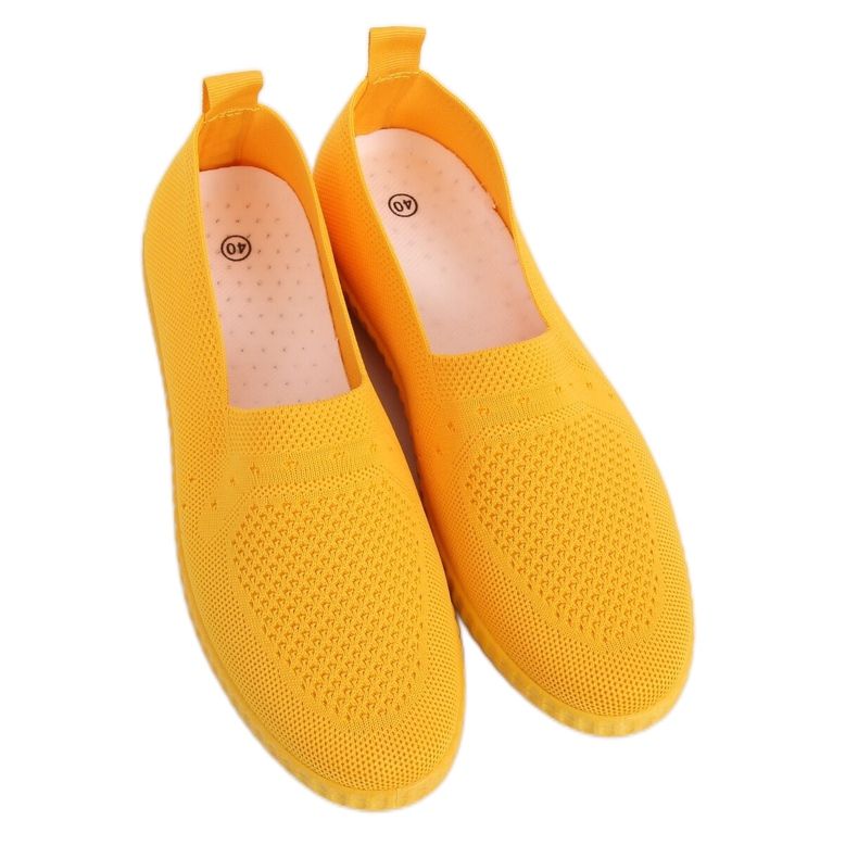 Adidași galbeni pentru femei ZK116 Giallo