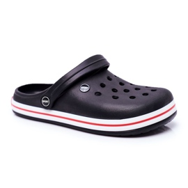 Papuci bărbați pentru piscină Kroksy Pasipheme Black negru Papuci bărbați pentru piscină Kroksy Pasipheme Black negru