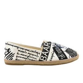 Pantofi alba pentru bărbați BKA-48 negru