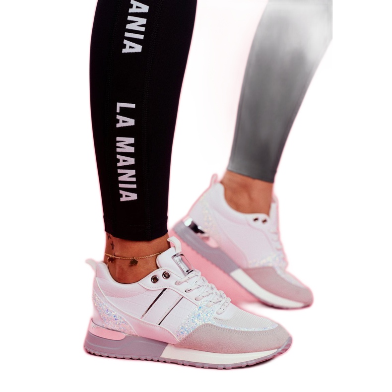 Încălțăminte sport femei Himme alb