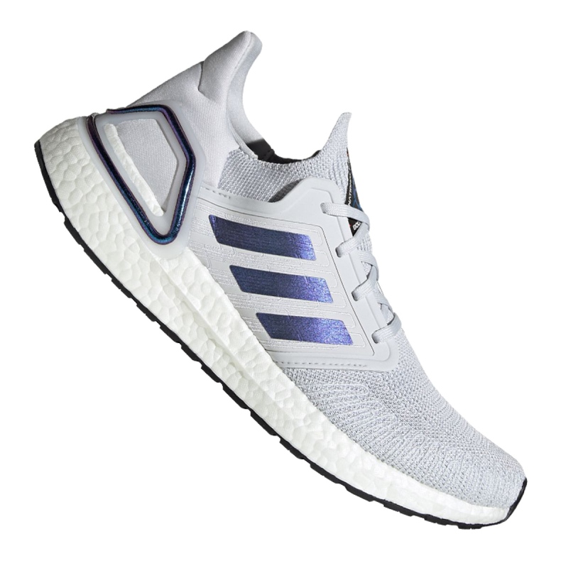 Încălțăminte adidas UltraBoost 20 M EG0695 alb multicolor albastru