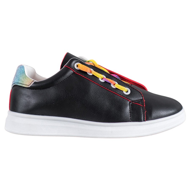SHELOVET Pantofi sport la modă negru