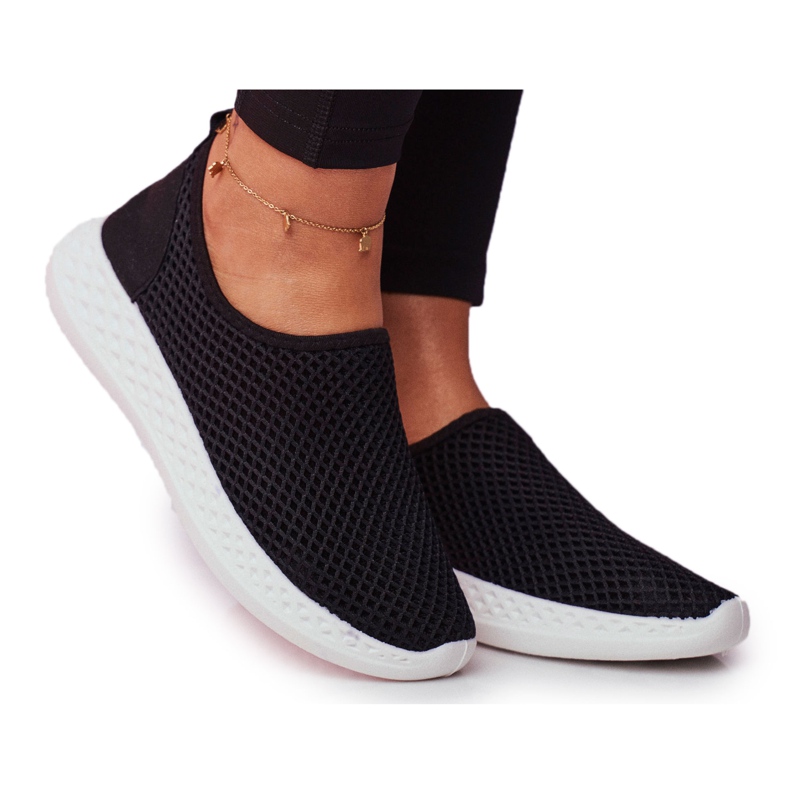 SEA Femeie Sport Slip-on Negru Gestacio