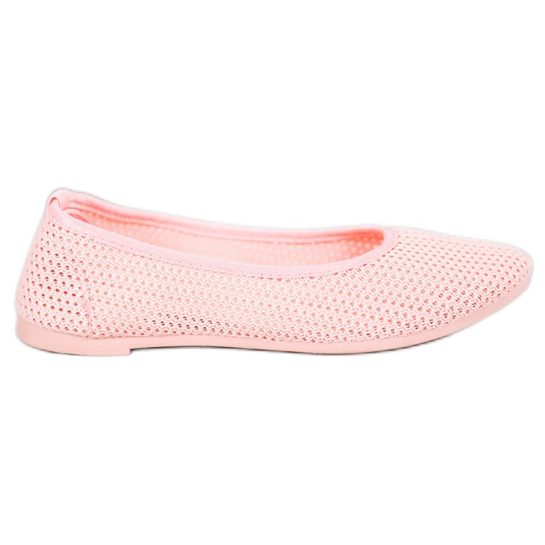 SHELOVET Balerine deschise ușoare roz