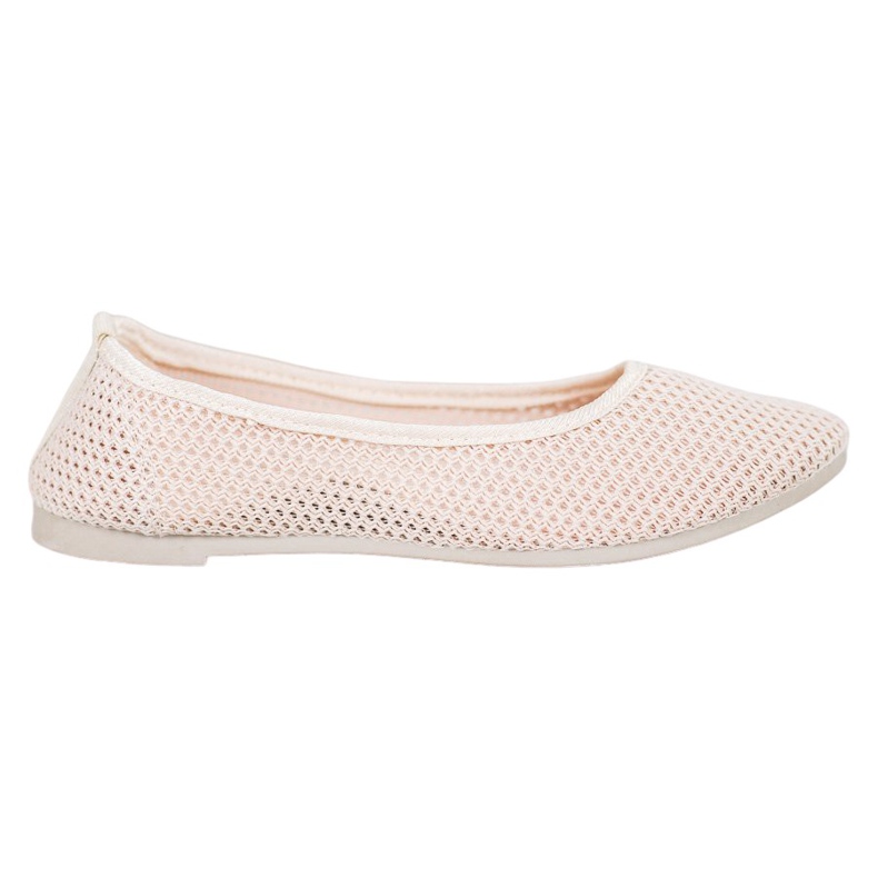 SHELOVET Balerine deschise ușoare maro