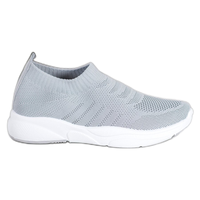 Sweet Shoes Slipons confortabili pe platformă gri Sweet Shoes Slipons confortabili pe platformă gri