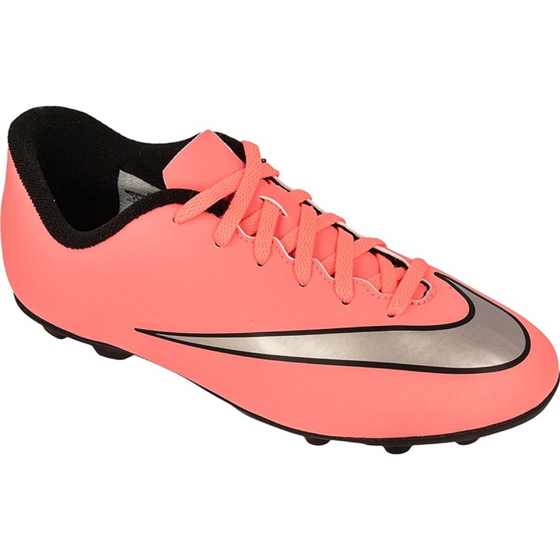 Pantofi de fotbal Nike Mercurial Vortex Ii FG-R Jr 651642-803 multicolor roz