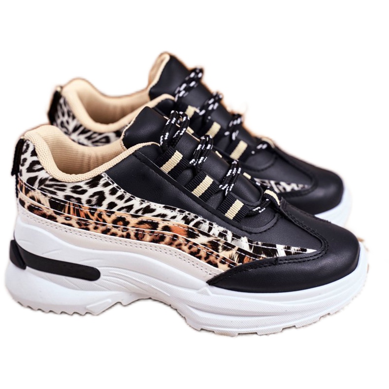 FRROCK Pantofi sport pentru copii Dante negri maro negru