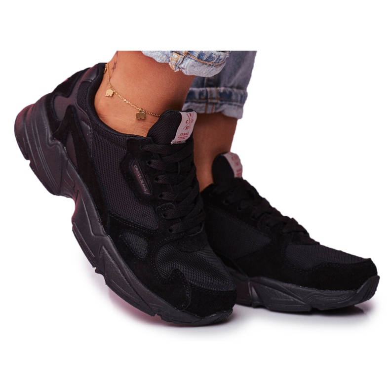 Încălțăminte sport pentru femei Cross Jeans Negru FF2R4138C Încălțăminte sport pentru femei Cross Jeans Negru FF2R4138C