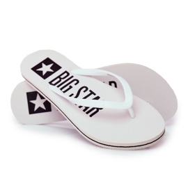 Femei Big Star Flip Flops White FF274A320 alb Femei Big Star Flip Flops White FF274A320 alb