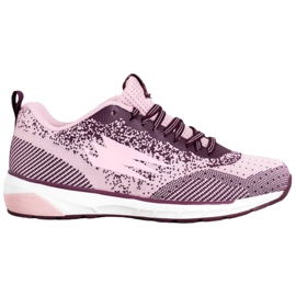 DFY Pantofi de sport multicolor roz