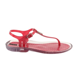 Flip-flops Grendha Clear / roșu incolor roşu