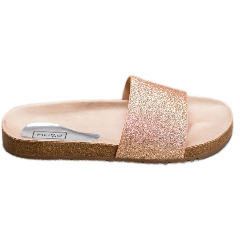 Filippo Papuci Aurii Cu Sclipici de aur Filippo Papuci Aurii Cu Sclipici de aur