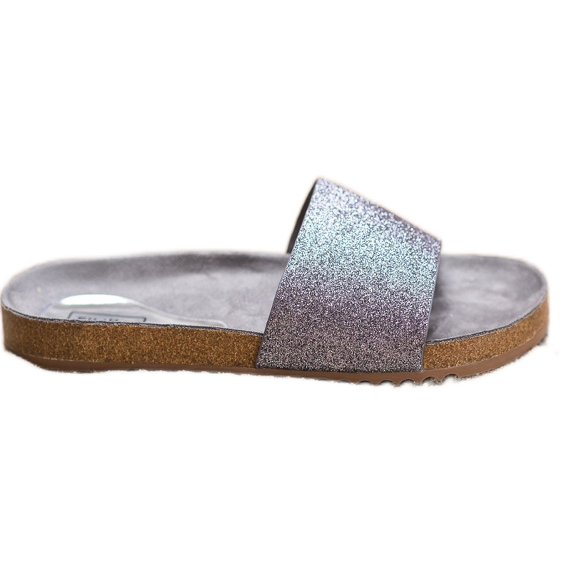 Filippo Papuci din grafit cu sclipici gri