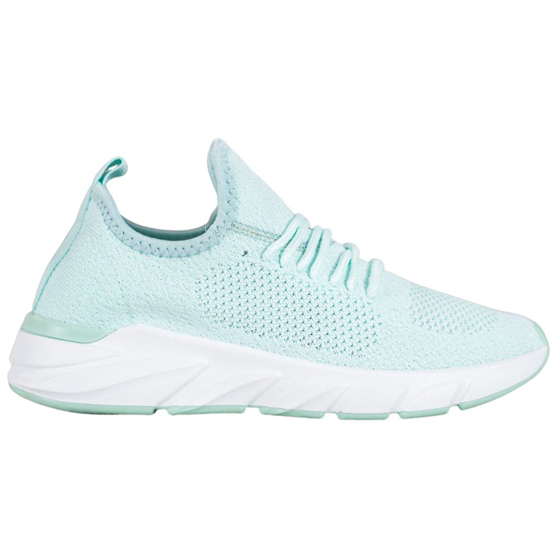 Lemax Adidași din material textil pe platformă verde Lemax Adidași din material textil pe platformă verde