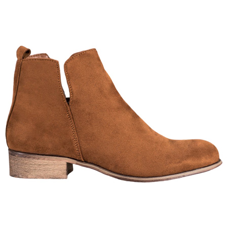 Evento Ghete din piele de căprioară maro