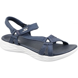Sandale Skechers On The Go 600 W 15316-NVY albastru marin albastru