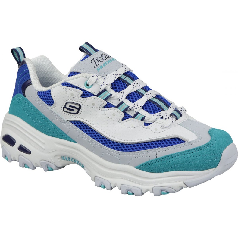 Skechers D'Lites Second Chance W 13146-WBL alb albastru multicolor