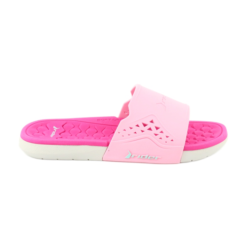 Infinitate 82743 Pink Rider Beach -Beach Flip Flops roz