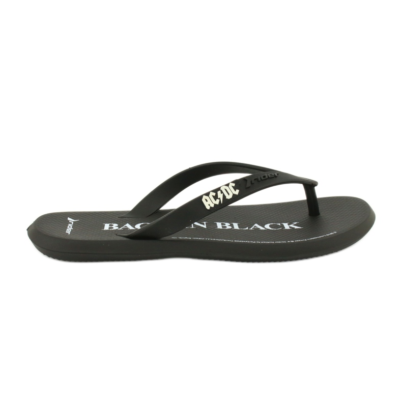 RIDER 82799 flip-flops AC / DC THONG AD bărbați BRAZILIA alb negru