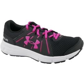 Pantofi Under Armour W Dash Rn 2 W 1285488-003 negru roz Pantofi Under Armour W Dash Rn 2 W 1285488-003 negru roz