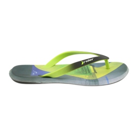 Flip-flops pentru bărbați Rider Energy AD 10719 negru albastru gri verde