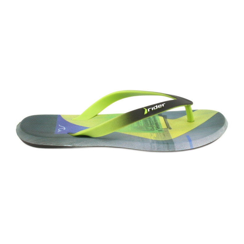 Flip-flops pentru bărbați Rider Energy AD 10719 negru albastru gri verde