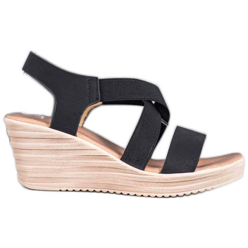 Sea Elves Sandale Casual Slip On negru