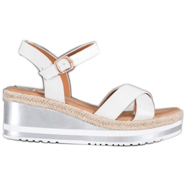 Weide Panele albe cu piele ecologică