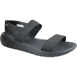 Sandale Crocs LiteRide W 205106-060 sandale negre 36/37 negru Sandale Crocs LiteRide W 205106-060 sandale negre 36/37 negru