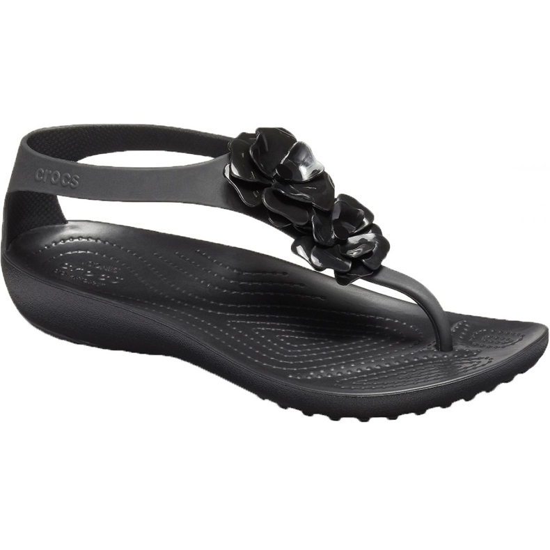 Crocs Serena Embellish Flip W 205600-060 negru roz