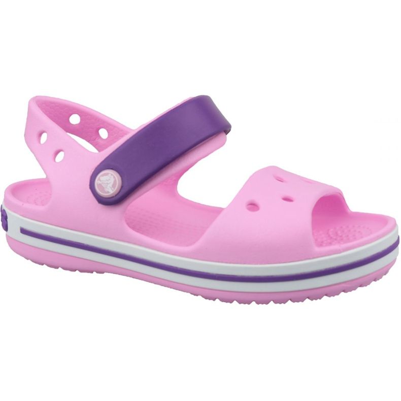 Crocs Crocband Sandal Kids 12856-6AI negru roz