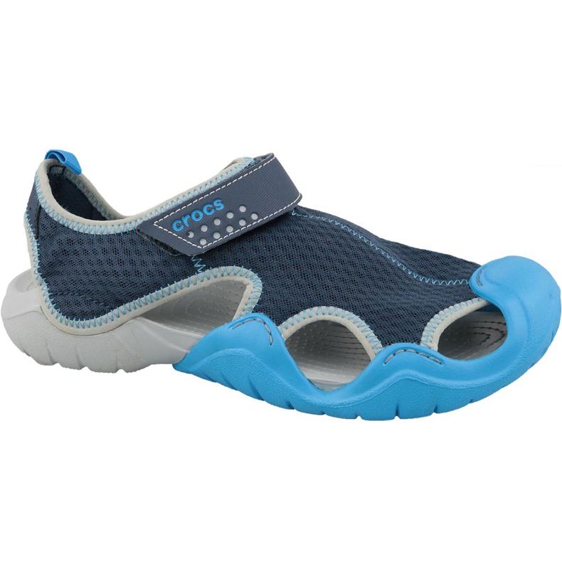 Sandale Crocs Swiftwater U 15041-49T albastru marin albastru