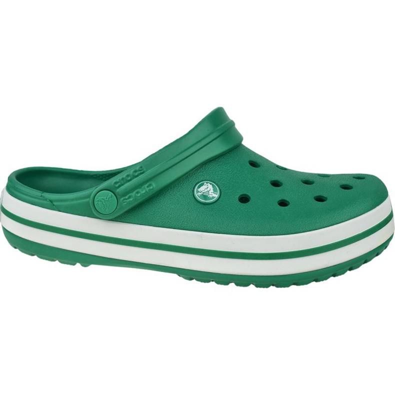 Pantofi Crocs Crocband 11016-3TL alb verde