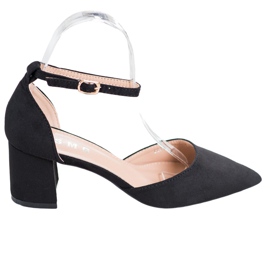 SHELOVET Pompe clasice cu cataramă negru SHELOVET Pompe clasice cu cataramă negru