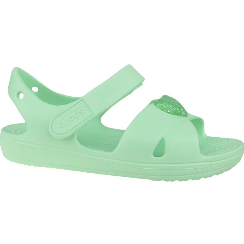 Sandală Crocs Classic Cross-Strap K 206245-3TI ['albastru'] verde