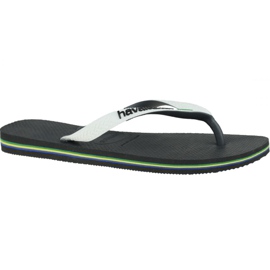 Havaianas Brasil Mix 4123206-0133 flip-flops alb negru Havaianas Brasil Mix 4123206-0133 flip-flops alb negru