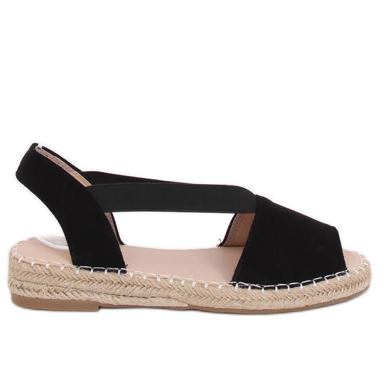 Espadrile dama negre 0M815 Negre negru