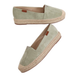 Espadrile clasice verzi 99-23A Verde