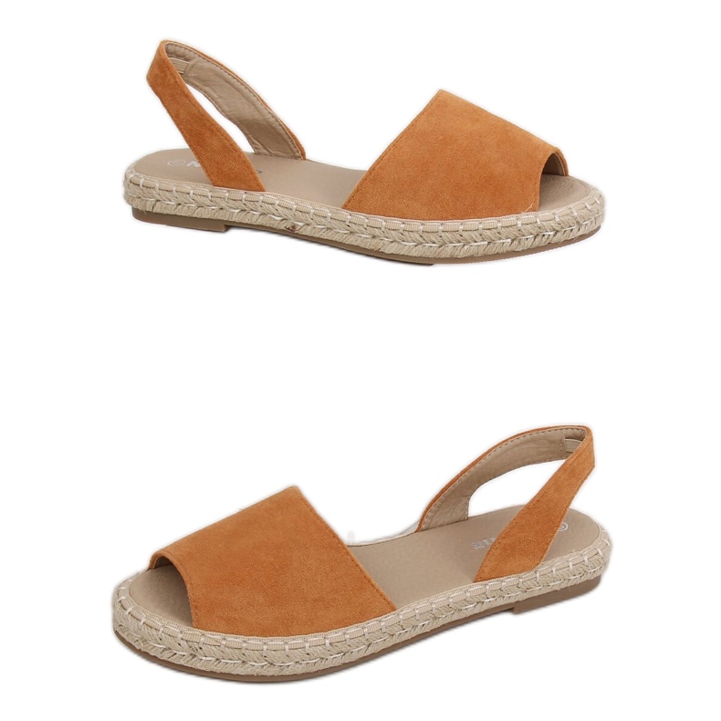 Espadrile de exterior camel 99-26A Camel maro