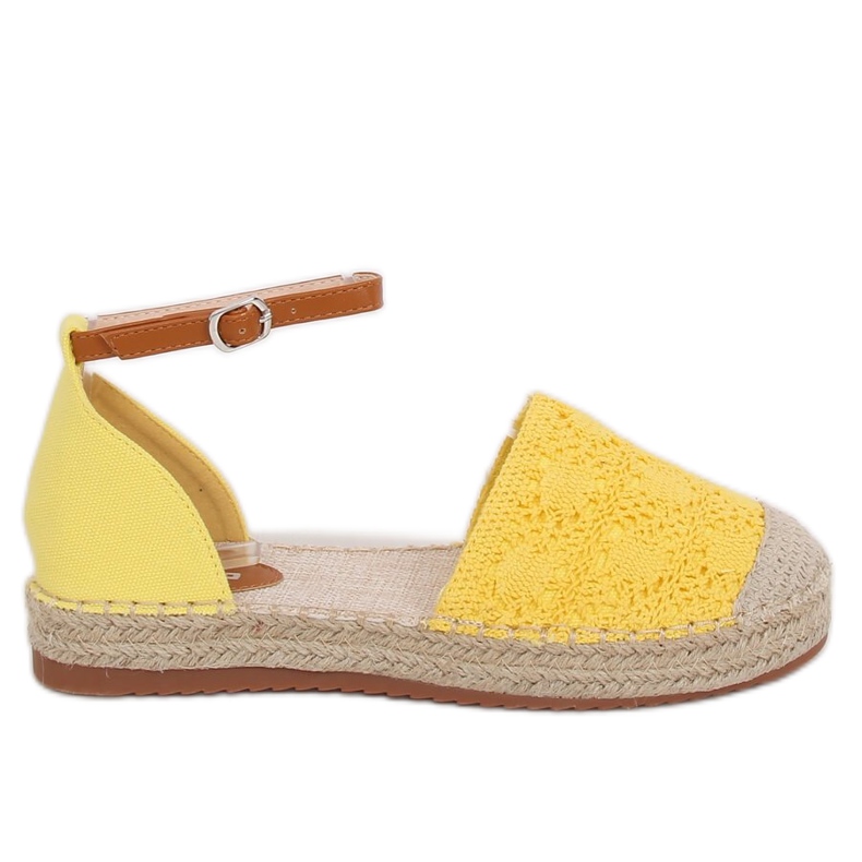 Espadrile tăiate miere 3035 Galben Espadrile tăiate miere 3035 Galben