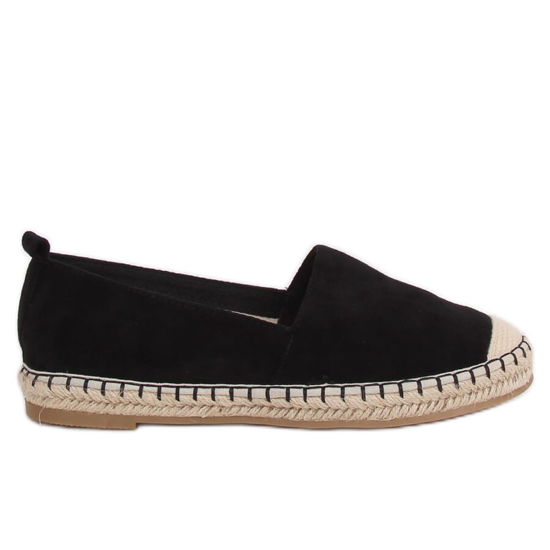 Espadrile dama negre L-1068 Negre negru